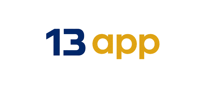 13 app লোগো